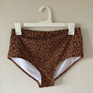 Rylee and Cru High Waisted Bikini Bottom